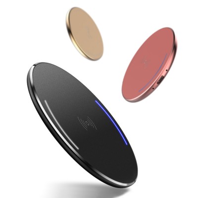 100% Fastest crystal Qi Wireless Charger Charging Pad for iPhone 7 6s 6 plus with receiver + clear transparent cover